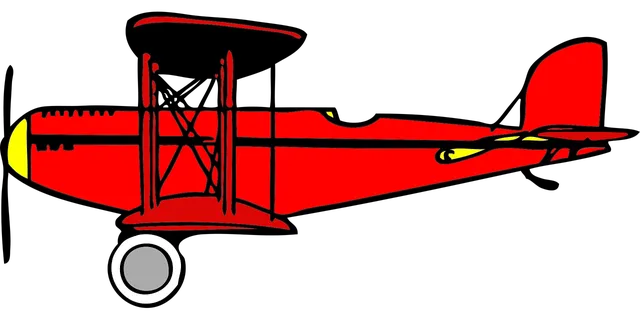 Fun Bilderrahmen EC Flugzeug- Räder, Beine und Kolben Rahmen 20x30 cm 