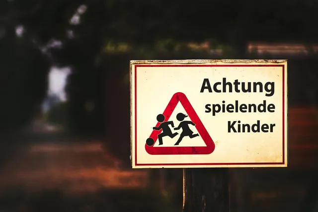 Blechschild 