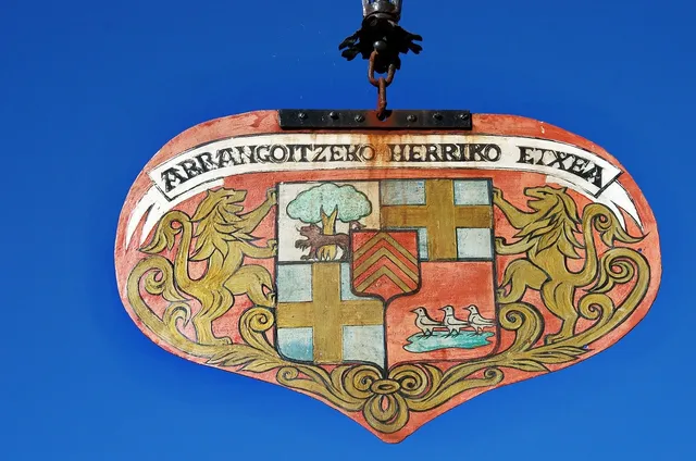 Blechschild Hamburg wappen 