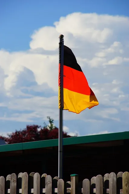 Blechschild Deutschland meine Heimat mit adler  Metallschild tin sign Deko