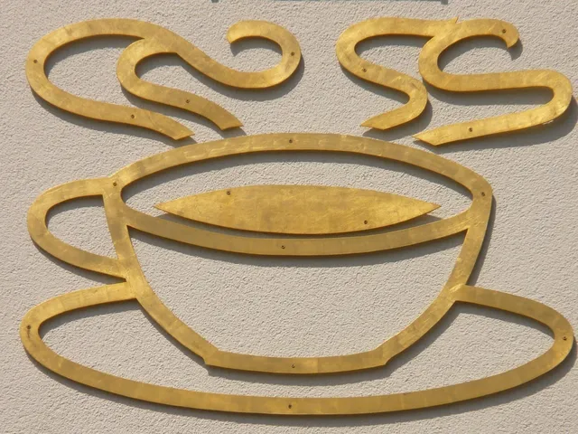 Blechschild Kaffee Coffee Sorten beiges Metallschild 20x30 cm Wanddeko tin sign