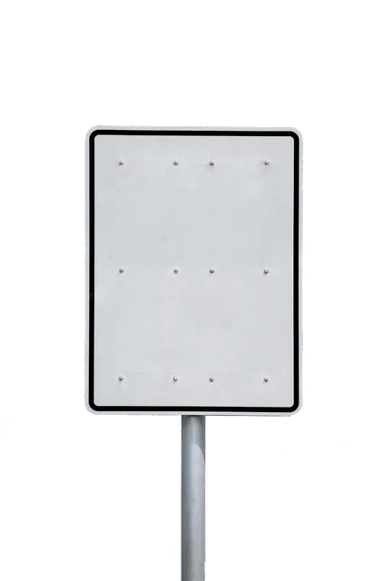 Blechschild 
