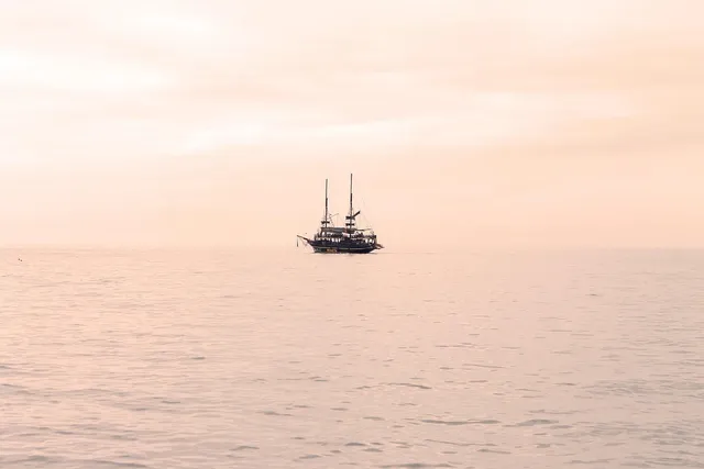 Fun Bilderrahmen Schiffe die 3 größte Dampfschiff der Welt Rahmen Deko 