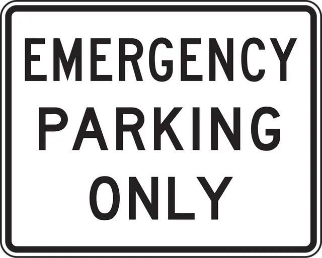 Fun Bilderrahmen Biker parking only all others Rahmen Wanddeko 20x30  