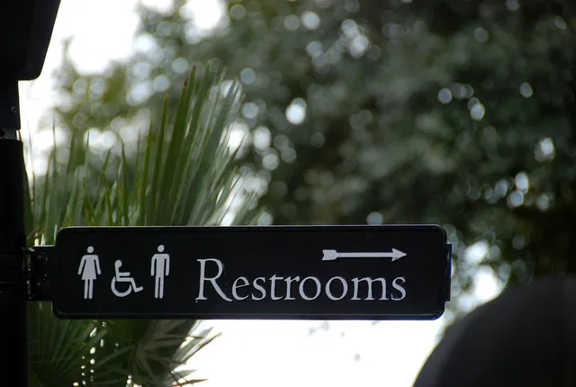 Blechschild Bathroom rules badezimmer ordnung kloordnung  Metallschild tin sign Deko
