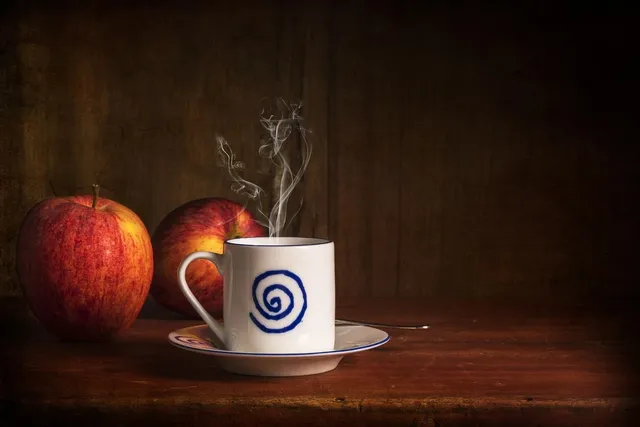 Blechschild Hot Apple Cider rezept 