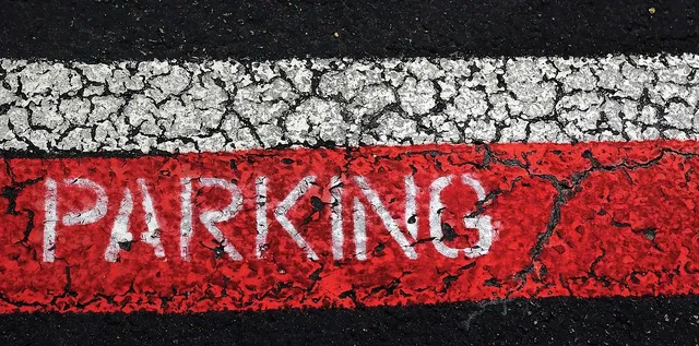 Blechschild Auto Mazda Parking only rotes Metallschild 20x30 Wanddeko tin sign