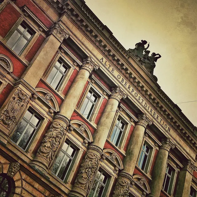 Blechschild Hamburg Staatsoper 