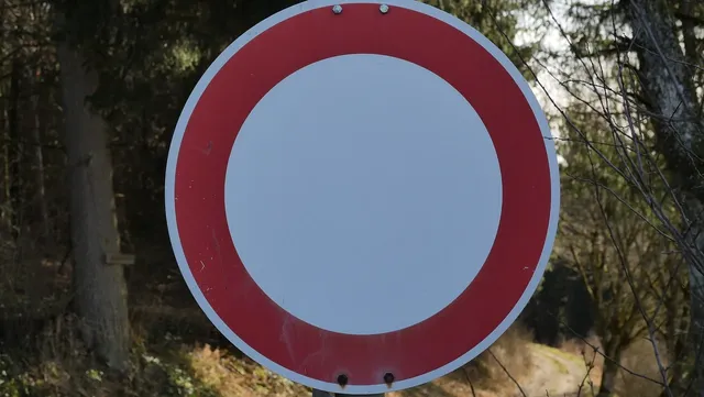 Blechschild 