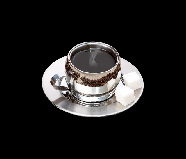Blechschild Kaffee coffee you can sleep rotes Metallschild 20x30cm Deko tin sign