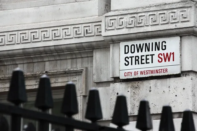 Blechschild London Street Sign Savile Row London W1 rust