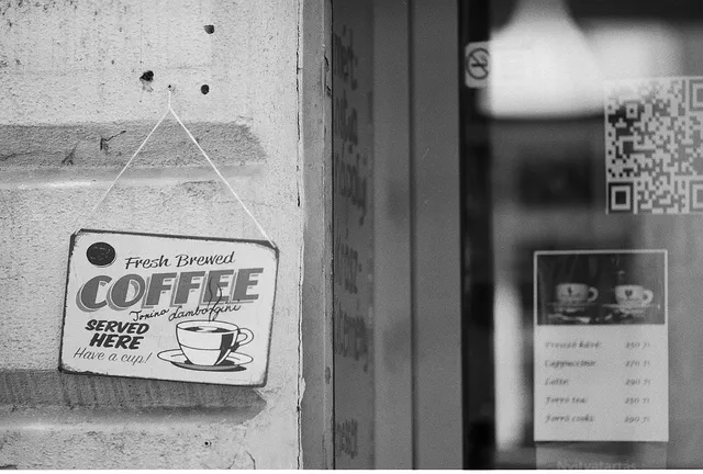 Blechschild Drink coffee do stupid things faster lustiges kaffee 