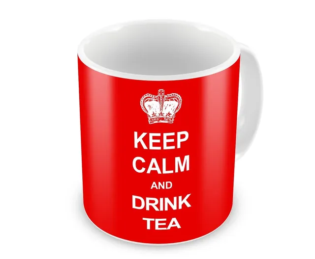 Blechschild Keep Calm & Eat Strawberries  Metallschild tin sign Deko