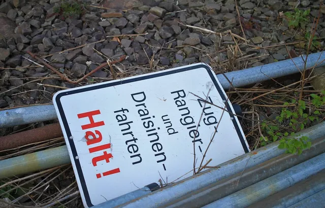 Blechschild 