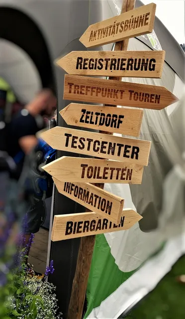 Blechschild 