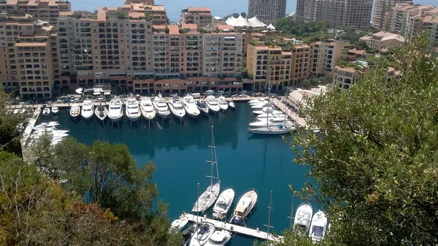 Fun Bilderrahmen Auto Monaco Europe Grand Prix Rahmen Wanddeko 20x30 