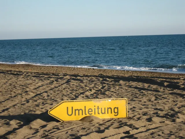 Blechschild Funschild Alle sagten das geht nicht, einer hat es einfach gemacht