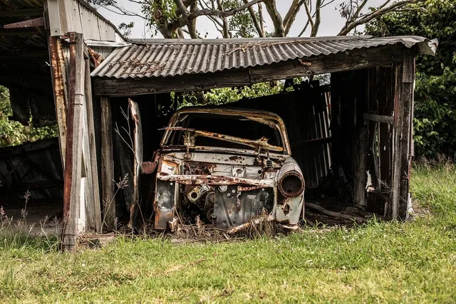 Fun Bilderrahmen Auto Hot Rod Garage Salvage Rahmen Wanddeko 20x30 cm 